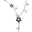 New Flower Tassel Long Necklace Temperament Women Pendant image