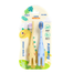 New Fluorine Containing Flexible Children's Toothbrush High-Density Filament Baby Toothbrush 2 Suit (Any Color) image