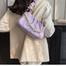 New Pearl Chain Armpit Bag Purpel image