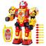 New RC Robot Toy for Kids Shoot Missile Bullet RC Remote Control Flighting Robot Action Figures image