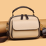 New Sac a Main Women Handbag Soft Small Shoulder Pu Leather Tote Hand Bags for Ladies(Apricot) image