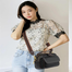 New Sac a Main Women Handbag soft small Shoulder Pu Leather Tote Hand Bags for Ladies(Black) image