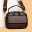 New Sac a Main Women Handbag soft small Shoulder Pu Leather Tote Hand Bags for Ladies(Coffee) image