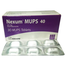 Nexum MUPS 40 mg MUPS 6's Strip Tablet image