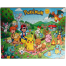 Nini Toys Large Jigsaw Puzzle Pokemon Design-108 Pcs image