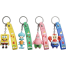 Nini Toys Spongebob Squarepants Keychain Cartoon Keyring Cool Schoolbag Pendant -1 Pc image