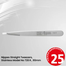 Nippes Solingen Straight Tweezers image