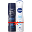 Nivea Body Spray Fresh Active And Fresh Natural Combo 150ml image