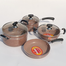 Noah Nonstick Cookware Set 7 pcs- Induction Bottom image