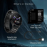 NoiseFit Halo Plus AMOLED Elite silver Edition Metal Smart Watch image