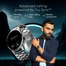 NoiseFit Halo Plus AMOLED Elite silver Edition Metal Smart Watch image