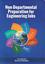 Non- Departmental Preparation For Engineering Jobs