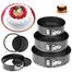 Nonstick Cake Decoration Set Mould Shape 3 Pcs image