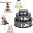 Nonstick Cake Decoration Set Mould Shape 3 Pcs image