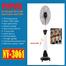 Nova NV-3061 Electric AC-DC Charger Mist Fan - Stay Cool Anywhere with This Electric Fan, Providing Mist Cooling image