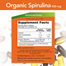 Now Certified Organic Spirulina 500mg Per Tablet 100Pcs image