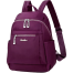 Nylon Backpack Durable Waterproof Casual Shoulder Bag burgund image