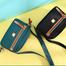 Nylon Fashion Cross Body Bag Lightweight Portable Shoulder Bag Black Color image
