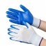 Nylon Rubber Coated Safety Hand Gloves For Industrial Household Bike Riding Hand Gloves 1pair image