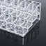 OFRANK 36 Spaces Lipstick Holder, Clear Acrylic Lipstick Organizer for Lipstick, Brushes, Bottles, and more image