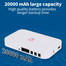 OLAX POE D8 Pro Smart UPS DC 5V 9V 12V ALL IN ONE 20000mah 24W Portable Router UPS image