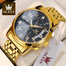 OLEVS 2879 Chronograph Stainless Steel Fashion Business Men Watch image