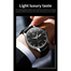 OLEVS 2933 PU Leather Analog Wrist Watch For Men image