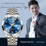 OLEVS 9931 New Exclusive Design Coupe 2 Pcs Watch for Men and Women image