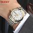 OLEVS Mens Business Waterproof Watches with Auto Date image