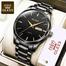 OLEVS waterproof stainless steel date and day quartz watch for mens image