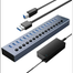 ORICO 16 Port USB 3.0 Hub Ultra Fast and Durable BT2U3-16AB-GY-BP image
