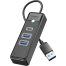 ORICO 3 Ports USB-A To USB3.0 HUB PWC2U-U3-015- BK image