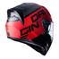 ORIGINE Strada Split Helmets - Glossy Red And Black image