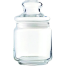 Ocean Pop Jar with Glass Lid 500ml, Single image