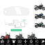 Odometer Speedometer Screen Protector HD Film For Yamaha FZS V3 image