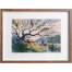 Mahmudur Rahman Rial Old Tree Watercolor Landscape - (16x13) Inches image