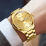 Olevs 3620 CH Couple - Gold Watch image