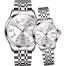 Olevs 3620 CH Couple - Silver Watch image