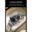 Olevs 5535 Stainless Steel Analog Wrist Watch For Men image