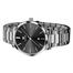 Olevs 701 Silver Stainless Steel Analog Wrist Watch For Men – Black And Silver image