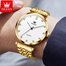 Olevs Men's Watches Simple Fashion Original Quartz Watch for Man Waterproof Stainless Steel Daily Wear Modest Luxury 5596 New image