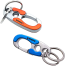 Omuda Stylish Hook Locking Metal Carabiner Double Ring Key Chain for Men and Women (Any Colour) image