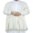 One Colour Woolen Shawl Or Chador For Men and Women - White image