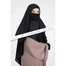 Glam Touch One Loop-Ready Hijab | Black image