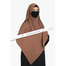 One Loop-Ready Hijab | Milk-Coffee image