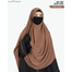 One Loop-Ready Hijab | Milk-Coffee image