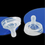Only Baby / Philips Avent / AppleBear Feeder Nipple 5.5cm wide-mouth silicone bottle accessories breast milk real petal pacifier -1box 2pcs CN image