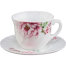Opal Glass Cup and Saucer image