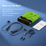 oraimo (OEB-611) Necklace 5 30dB Noise Cancellation and Call Vibration Earphones image