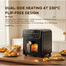Oraimo (OAF-502A)-GRAPHITBLACK EU Air fryer 9 Ltr image